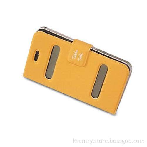 Table Talk Flip Case Leather Case for iPhone 4/4S Case, with 0.7mm Ultra Thin